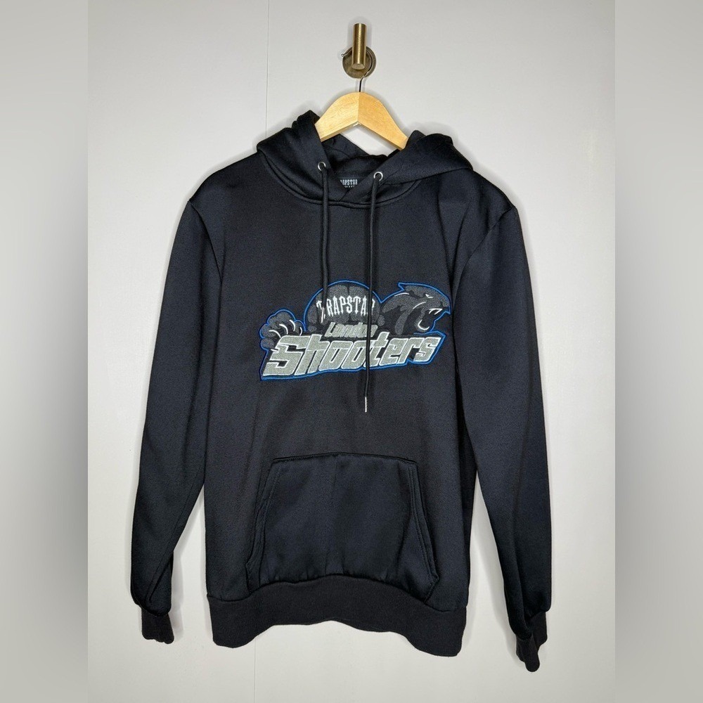 Trapstar Shooters Panther Graphic Hoodie Black Streetwear‎ Pullover M